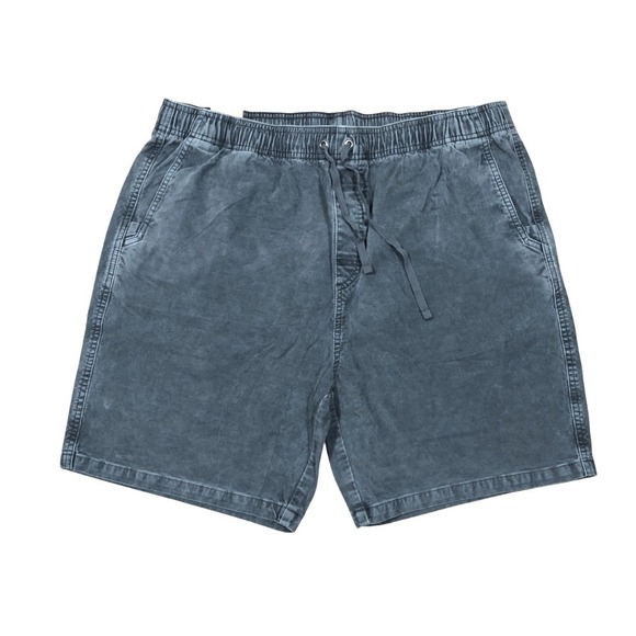 Prana Canyon Camp Shorts‎ Mens XXL Corduroy Elastic Waist (36-38) Pigment Dyed - Picture 1 of 10